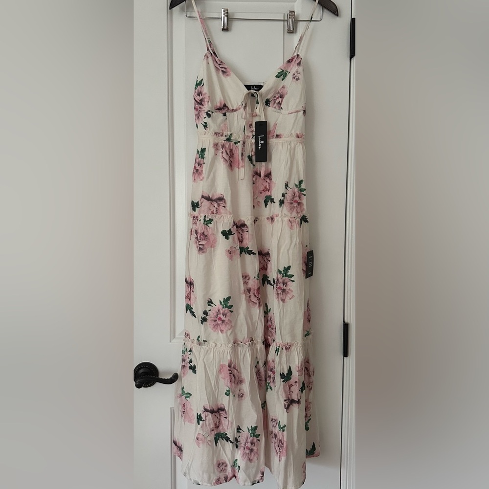 Lulu’s Floral Sundress Size XS